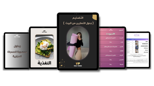 برنامج بناء العضل من البيت للمبتدئات
