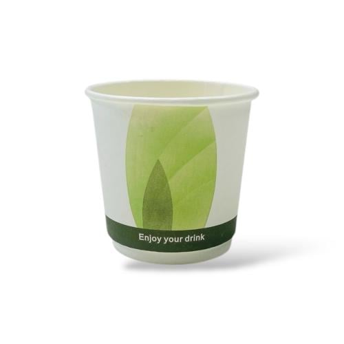 اكواب ورقية دبل أبيض مطبوع 4 اونص (1000 حبة)