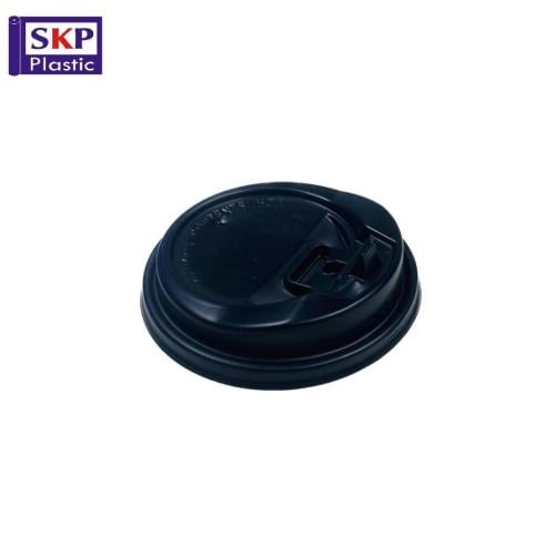 غطاء بلاستيك اسود 8 اونص (1000 حبة)