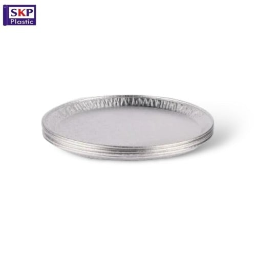 صينية قصدير دائرية برسمة مقاس 30سم (150 حبة)