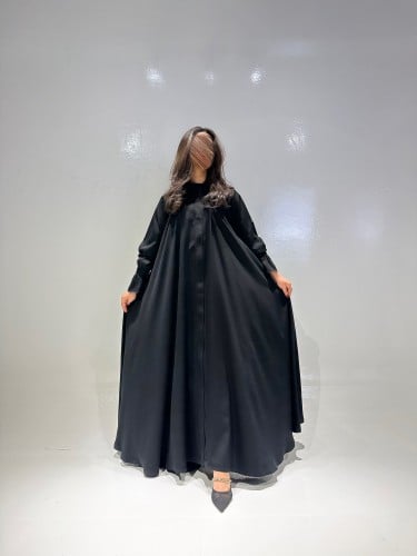 عباية يومية كلوش سحاب كامل