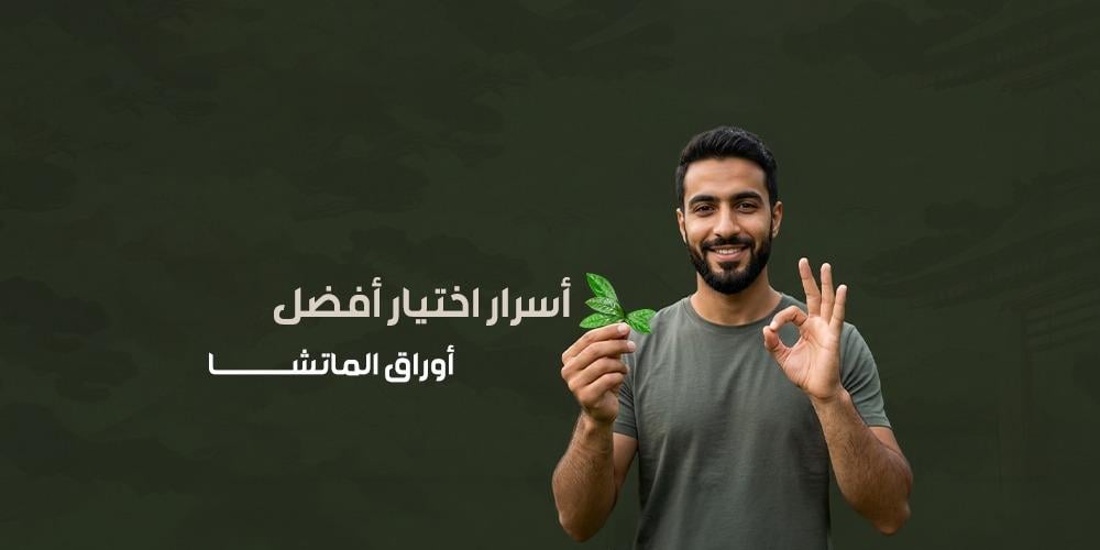 أسرار اختيار أفضل أوراق الماتشا