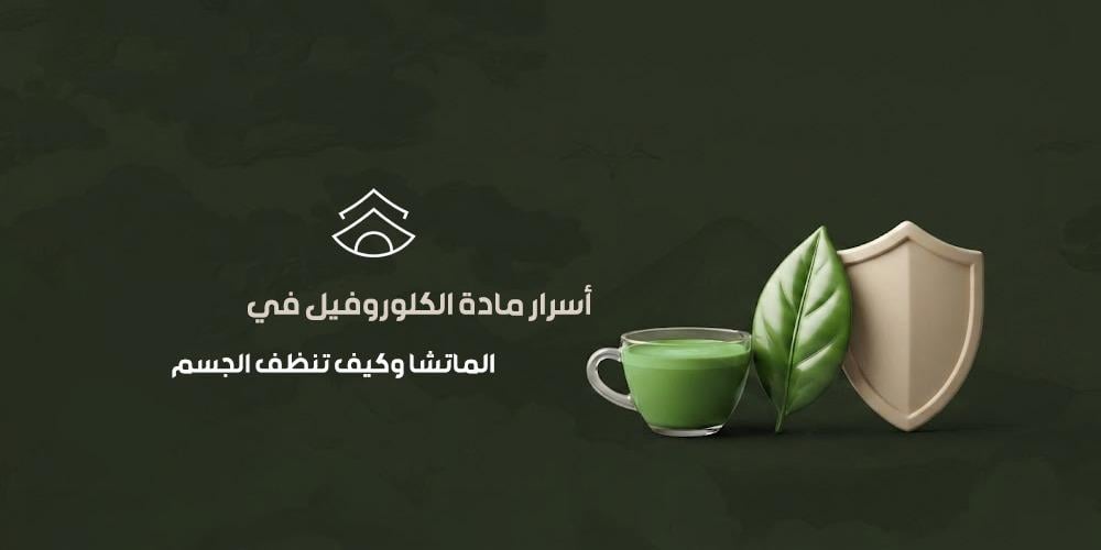 أسرار مادة الكلوروفيل في الماتشا وكيف تنظف الجسم