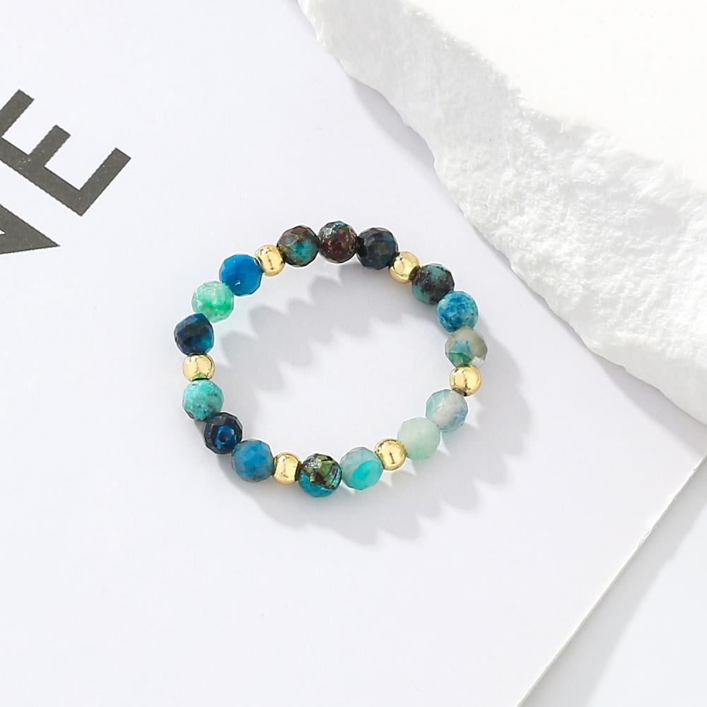 Hubei turquoise ring  - Beads rings