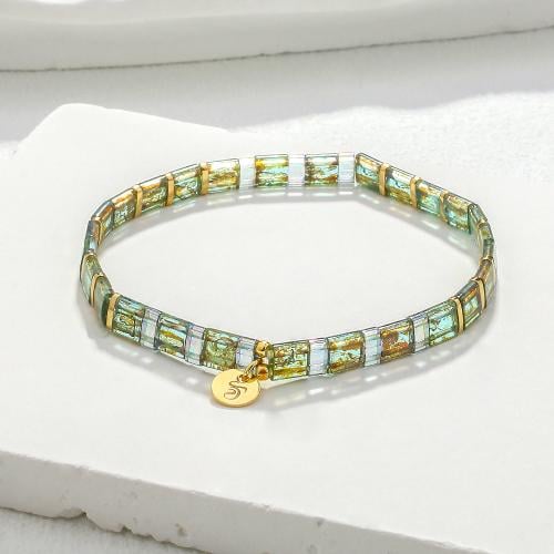 Pistachio bracelet - Beads Bracelets