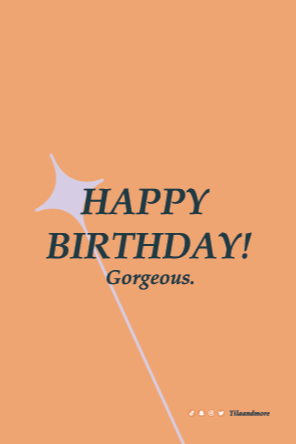 كرت هديه: HAPPY BIRTHDAY