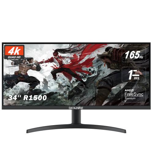 شاشة ألعاب داتا زون منحنية (DZ-CU34G3S) 4K دبليو ك...