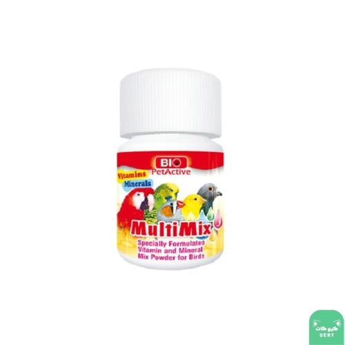 بايو بيت أكتيف مالتي ميكس فيتامينات ومعادن للطيور 50 غ