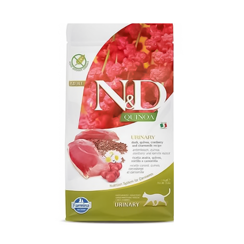 دراي فود فارمينا N & D للمسالك البولية بالكينوا و لحم البط 1.5 كيلو