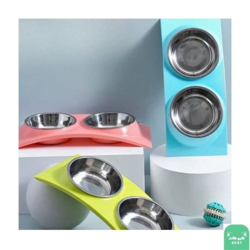 صحن مزدوج كبير ستيل