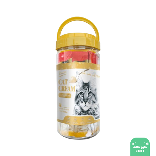 لينسن مكافات للقطط بالبط والدجاج 30 قطعة*17 جرام