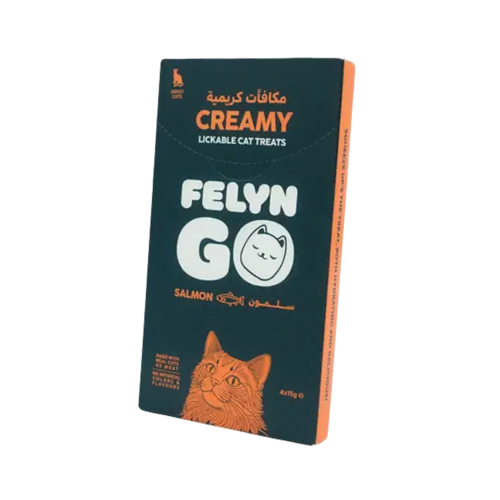فيلاين قو مكافات بالسلمون للقطط البالغة 4*15 جرام