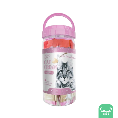 لينسن مكافات للقطط باللحم والتفاح 30 قطعة*17 جرام