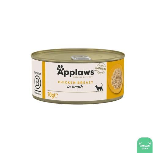 ابلاوز علبة بنكهة شرائح الدجاج 70 جرام للقطط