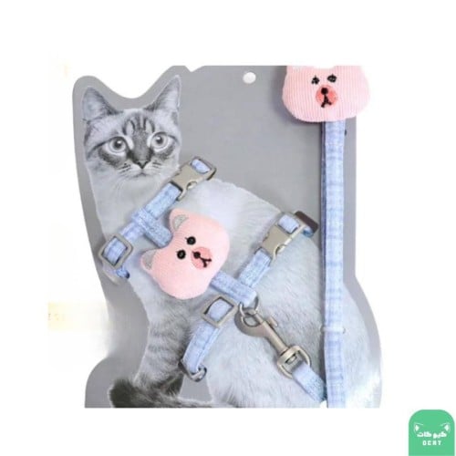 صدرية للقطط علي شكل دب بعدة ألوان