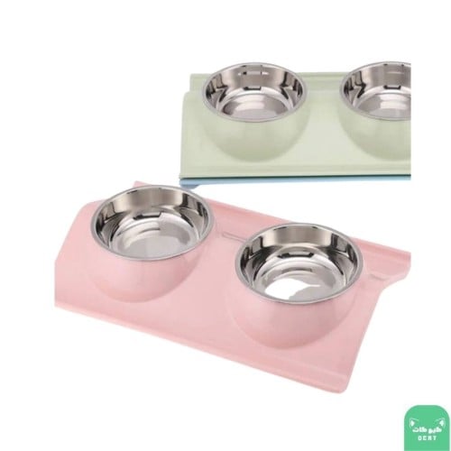 صحن مزدوج ستيل كبير