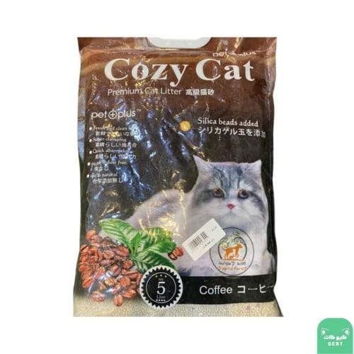 رمل كوزي كات برائحة القهوة 5لتر