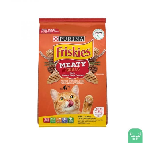 بورينا فريسكس طعام جاف للقطط ميتي جريل