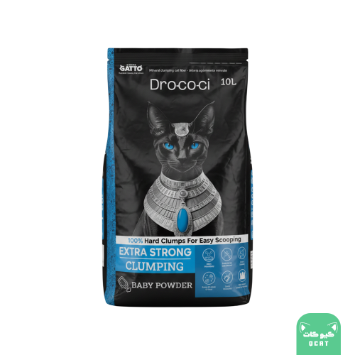 بريدر رمل للقطط برائحة بيبي بودر