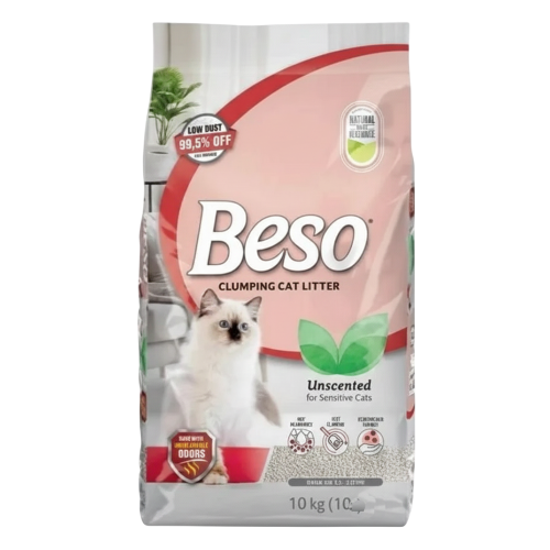 بيسو رمل للقطط بدون رائحة  10 لتر