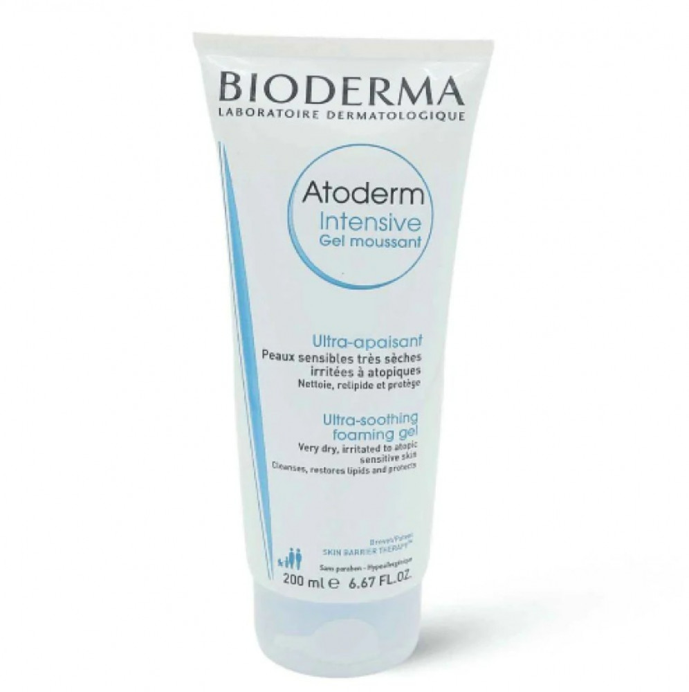 Bioderma Atoderm Intensive Cleansing Gel Dry Skin 200 ml - skin shop