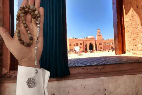 سبحة حجر طبيعي Coral مرجان