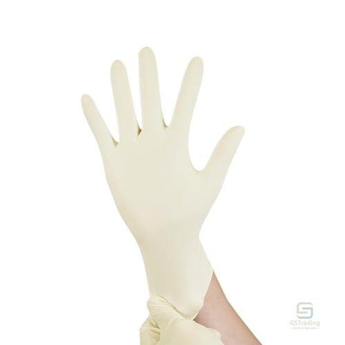 قفازات لاتكس بدون بودرة - LATEX POWDER FREE GLOVE