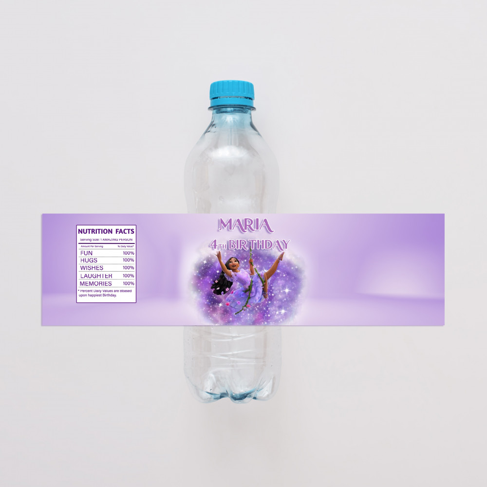 ▷ Encanto Water bottle Label Digital