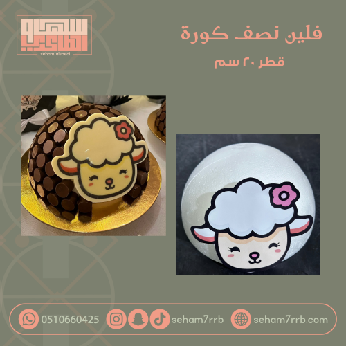 فلين نصف كوره ٢٠ سم