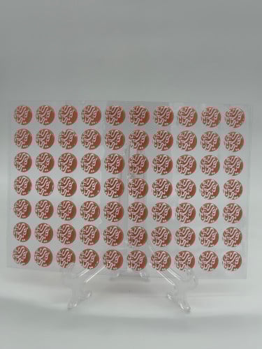 عيد مبارك مشمشي  - 70 قطعه - ترانسفير شيت