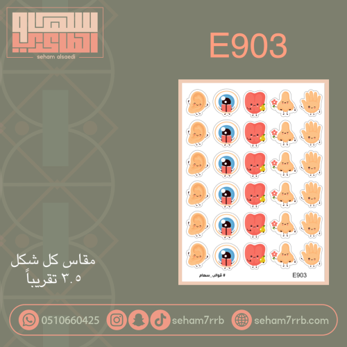 E903 الحواس الخمس