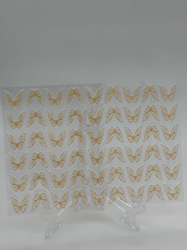 فراشات 54 قطعه - ترانسفير شيت