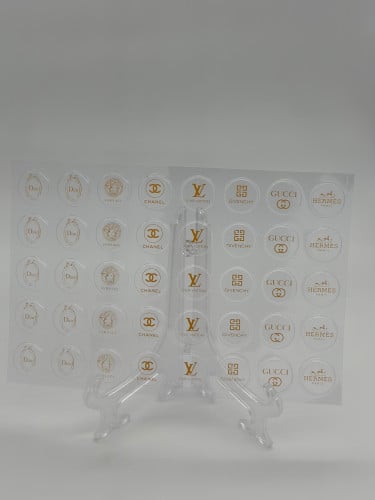 ماركات منوعه 40 قطعه   - ترانسفير شيت