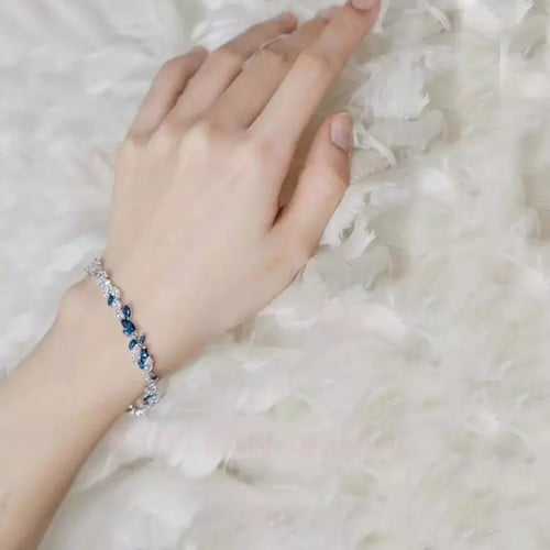 سوار زهور الكرستال