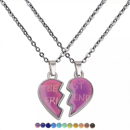سلسال best friend  اللون يتغير مع درجة الحرارة