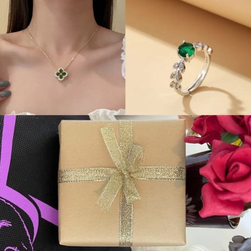 بكج الزمرد الفضي