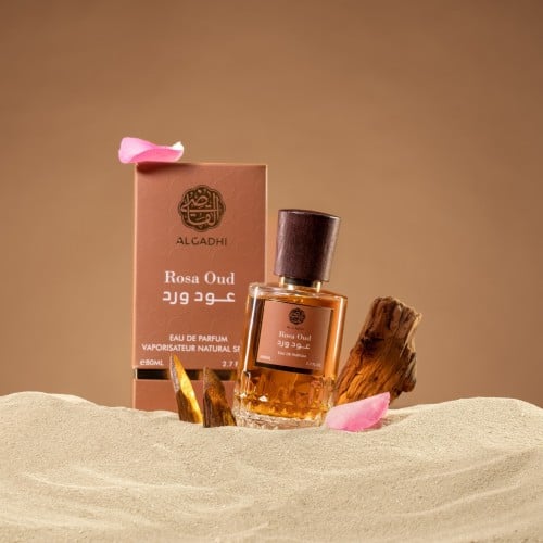 عطر الورد الطائفي مع العود (80 مل)