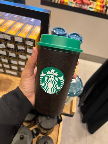 black made of coffee mug
