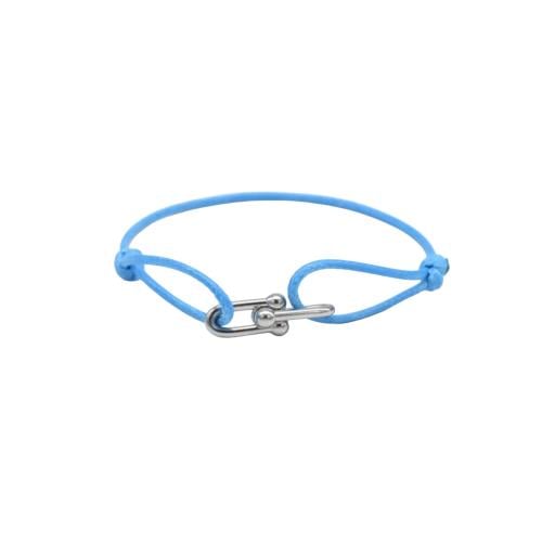 BLUE HORSESHOE BRACELET