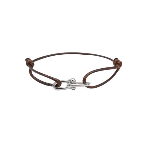 BROWN HORSESHOE BRACELET