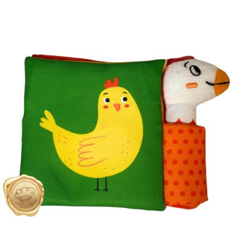 الدجاج والصوص قماشي