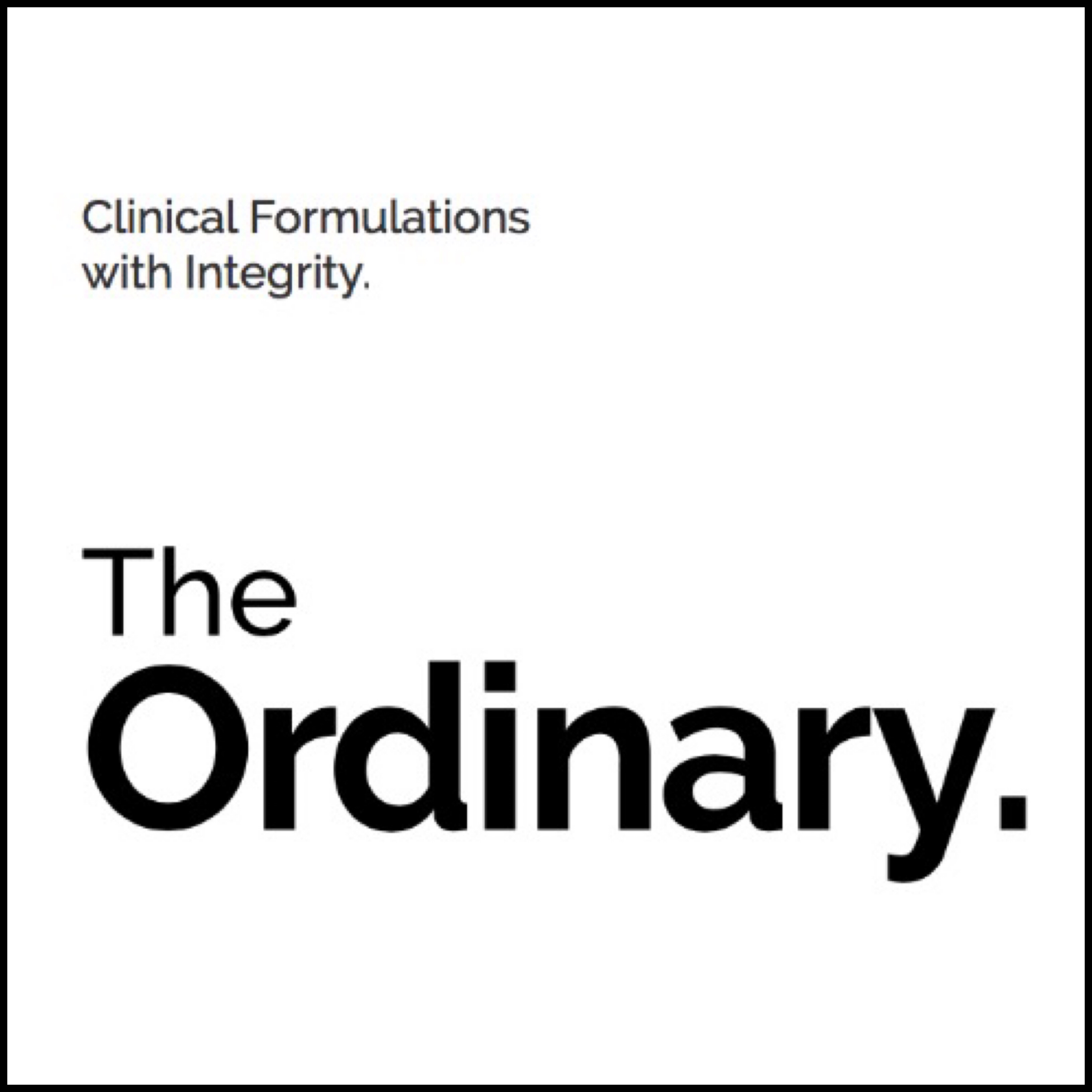 The ordinary