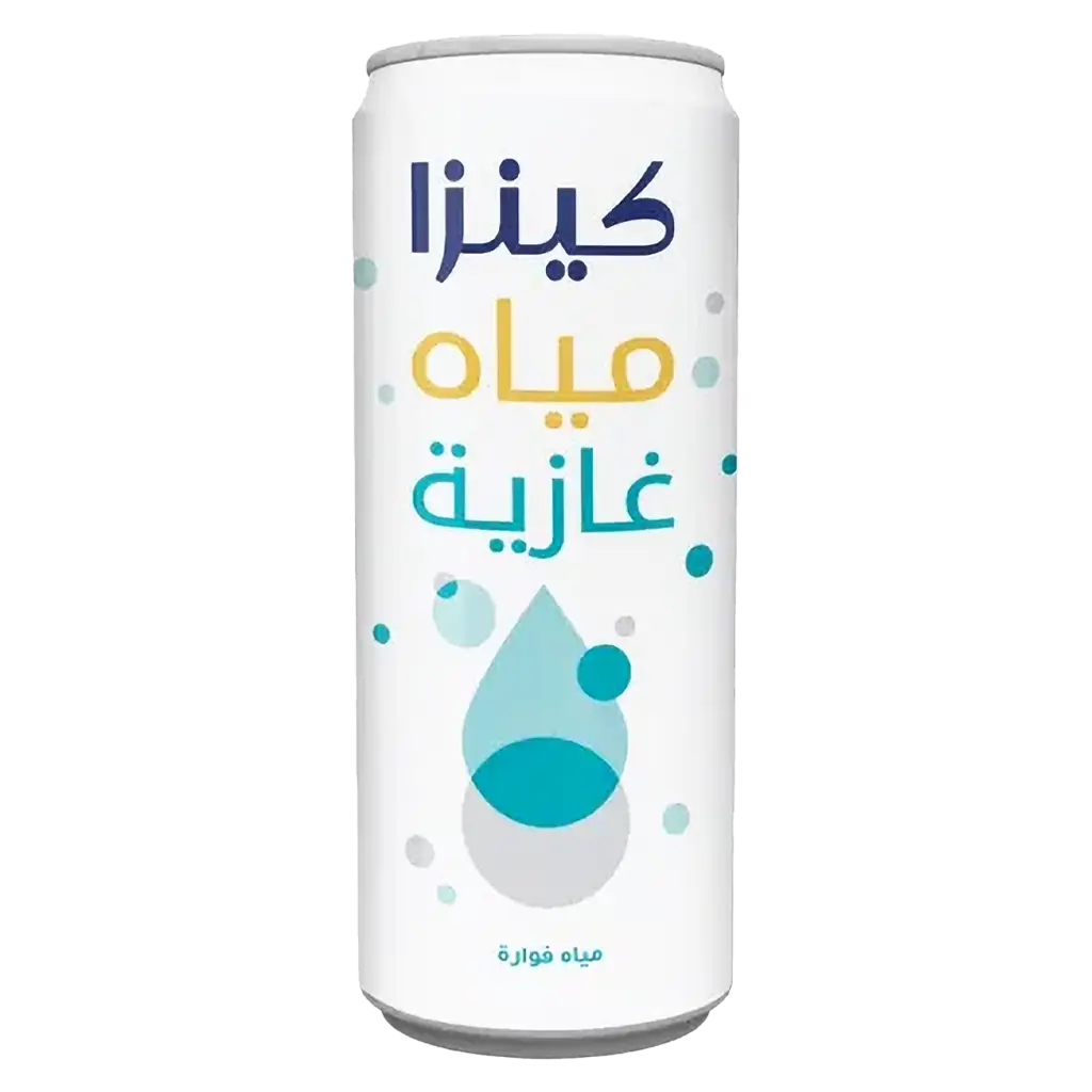 كينزا مياه غازية فوارة ٢٥٠ مل