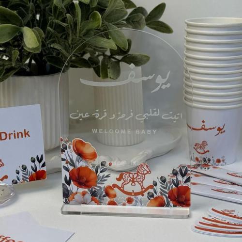 ستاند اكريلك ( طاولات خدمه )