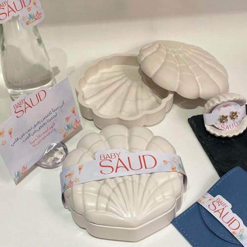 علبه صدف للمجوهرات