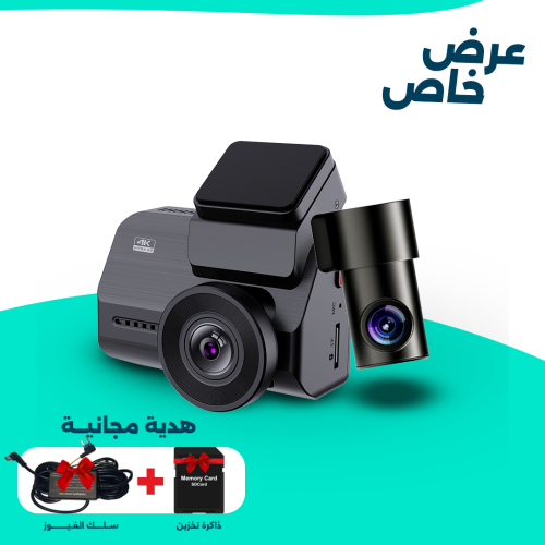 كاميرة سيارة داش كام أمامية وخلفية M20 بدقة 4k من...
