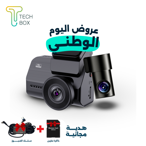 كاميرة سيارة داش كام أمامية وخلفية M20 بدقة 4k من...