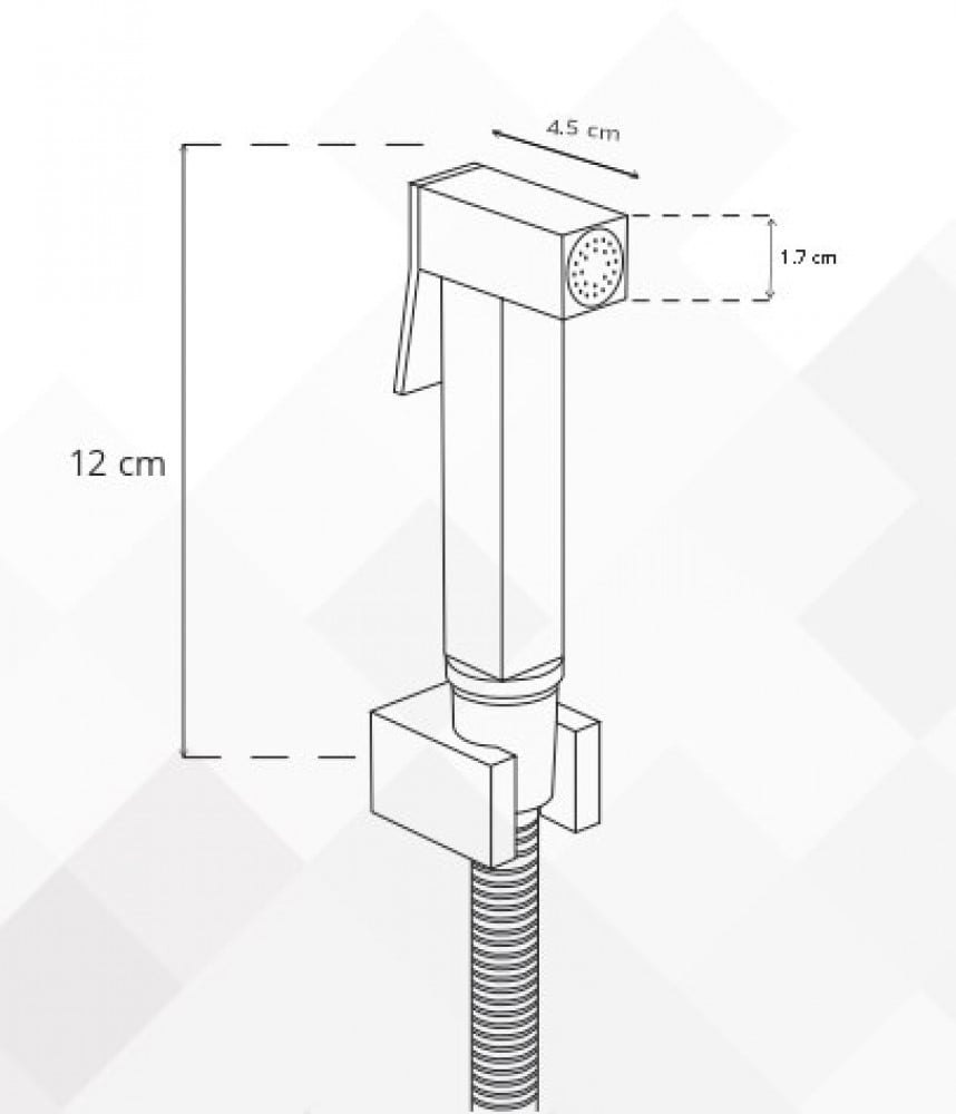 شطاف كامل مربع ذهبي BRONZO