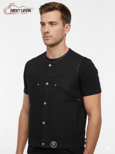 صدريه (Vest) جينز مع كفلر