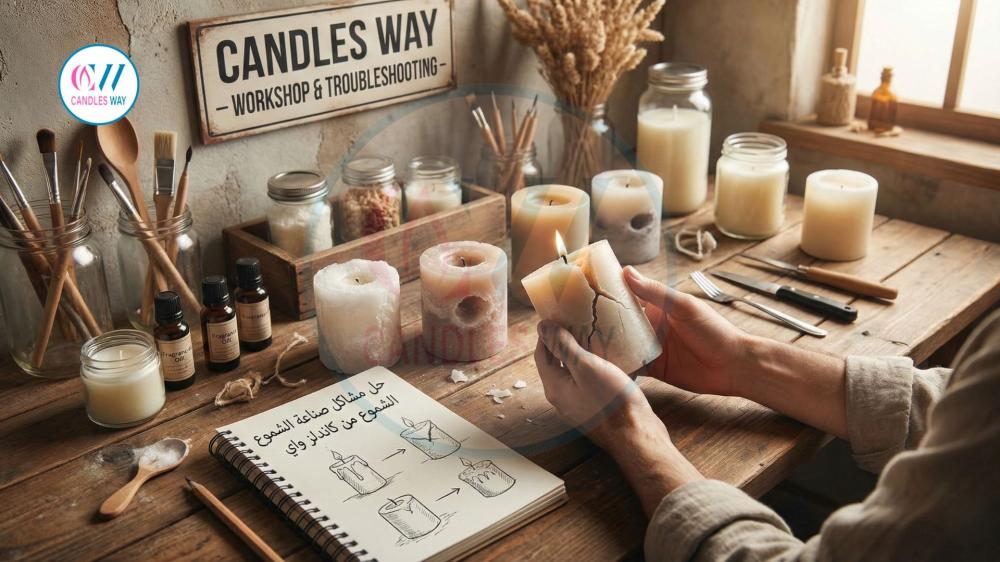 حل مشاكل صناعة الشموع من كاندلز واي